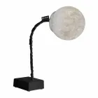 Lampada da tavolo moderna stelo flessibile In-es.artdesign MicroT Luna Viadurini