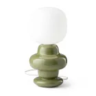 Lampada da Tavolo Realizzata in Ceramica e Vetro Made in Italy - Capocabana Viadurini