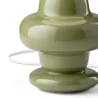 Lampada da Tavolo Realizzata in Ceramica e Vetro Made in Italy - Capocabana Viadurini