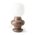 Lampada da Tavolo Realizzata in Ceramica e Vetro Made in Italy - Copacabana