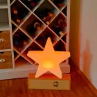Lampada da Tavolo Solare o a LED di Design a Stella in Polietilene - Ringostar Viadurini