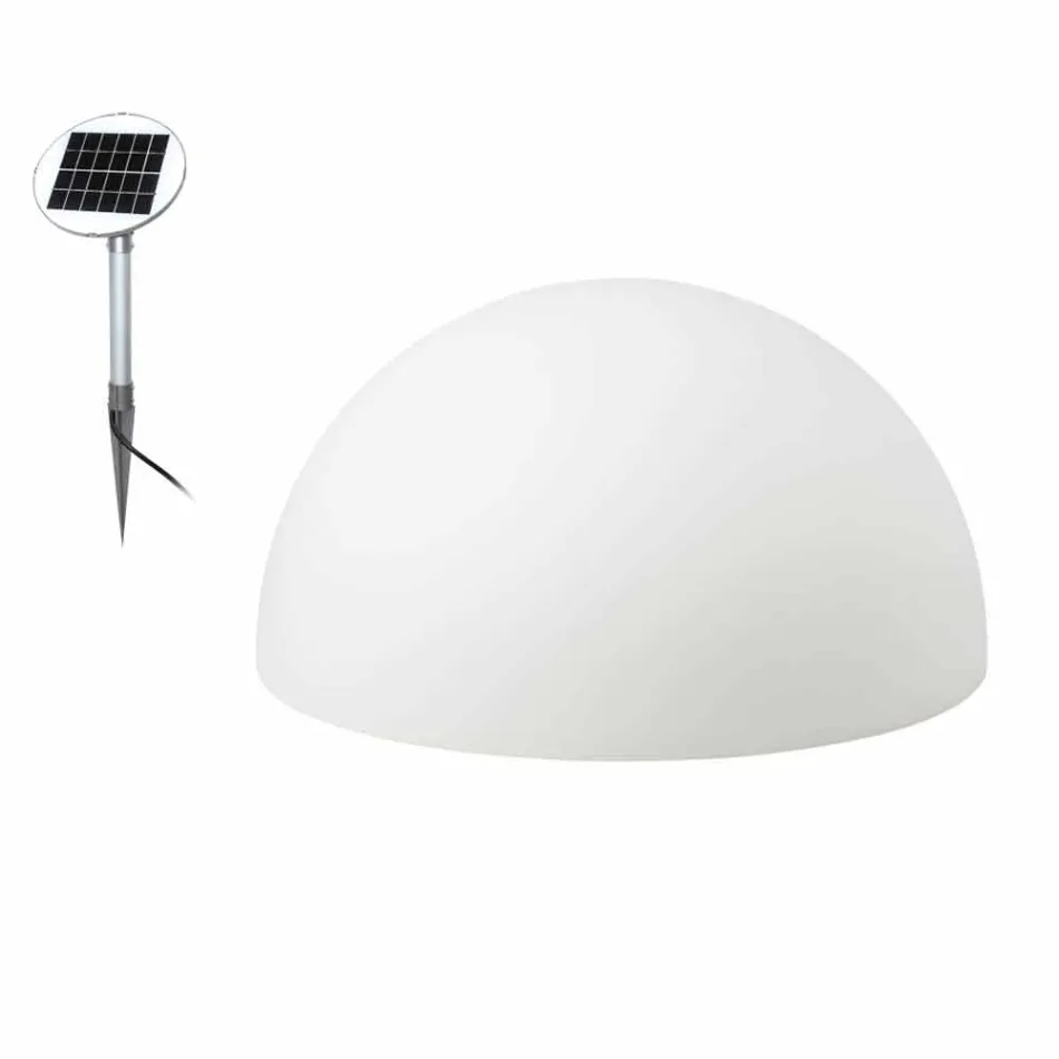 Lampada da Terra a Semisfera Attacco a Scelta 2 Misure Design Moderno - Semistar Viadurini