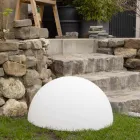 Lampada da Terra a Semisfera Attacco a Scelta 2 Misure Design Moderno - Semistar Viadurini