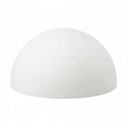 Lampada da Terra a Semisfera Attacco a Scelta 2 Misure Design Moderno - Semistar Viadurini