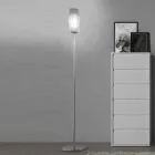 Lampada da Terra Artigianale in Vetro Veneziano Soffiato 30 cm - Satomi Viadurini