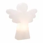 Lampada da Terra Bianca E27, Led o Solare Design Angelo Moderno - Angelostar Viadurini
