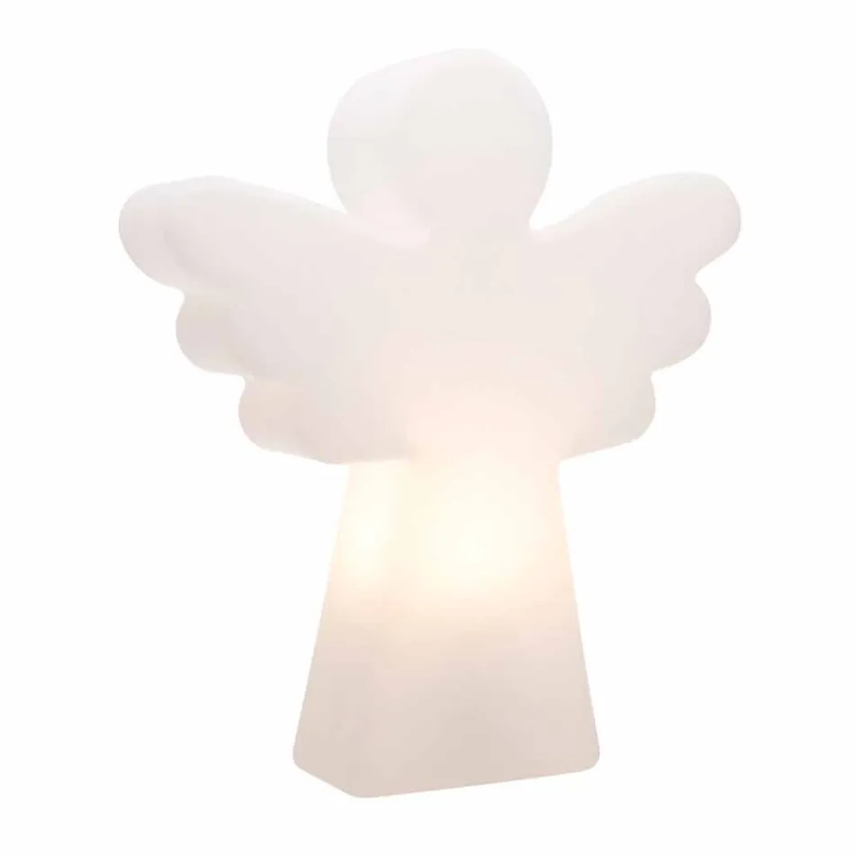 Lampada da Terra Bianca E27, Led o Solare Design Angelo Moderno - Angelostar Viadurini
