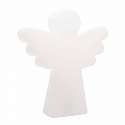 Lampada da Terra Bianca E27, Led o Solare Design Angelo Moderno - Angelostar Viadurini