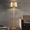 Lampada da Terra Classica in Porcellana e Vetro Soffiato di Lusso - Eteria