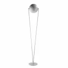 Lampada da Terra con Struttura in Metallo e LED Integrato Made in Italy - Rione Viadurini