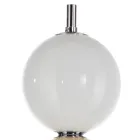 Lampada da Terra con Tre Lumi in Vetro Incamiciato Made in Italy - Lumira Viadurini