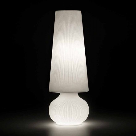 Lampada da Terra da Esterno con Struttura in Polietilene Made in Italy - Desmond Viadurini