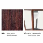 Lampada da terra da esterno in alluminio fatta in Italia, Kristel Viadurini