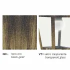 Lampada da terra da esterno in alluminio prodotta in Italia, Aquilina Viadurini