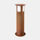 Lampada da Terra da Esterno in Ferro con Cappello di Design - Porto by Il Fanale Viadurini