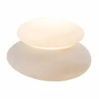 Lampada da Terra da Interno o Esterno di Design Moderno Naturale - Sassostar Viadurini