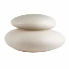 Lampada da Terra da Interno o Esterno di Design Moderno Naturale - Sassostar Viadurini