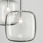 Lampada da Terra Design con Struttura in Metallo Lucido Made in Italy - Donatina Viadurini