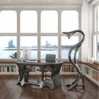 Lampada da terra design moderno Drago made in Italy 
 Viadurini