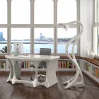 Lampada da terra design moderno Drago made in Italy 
 Viadurini