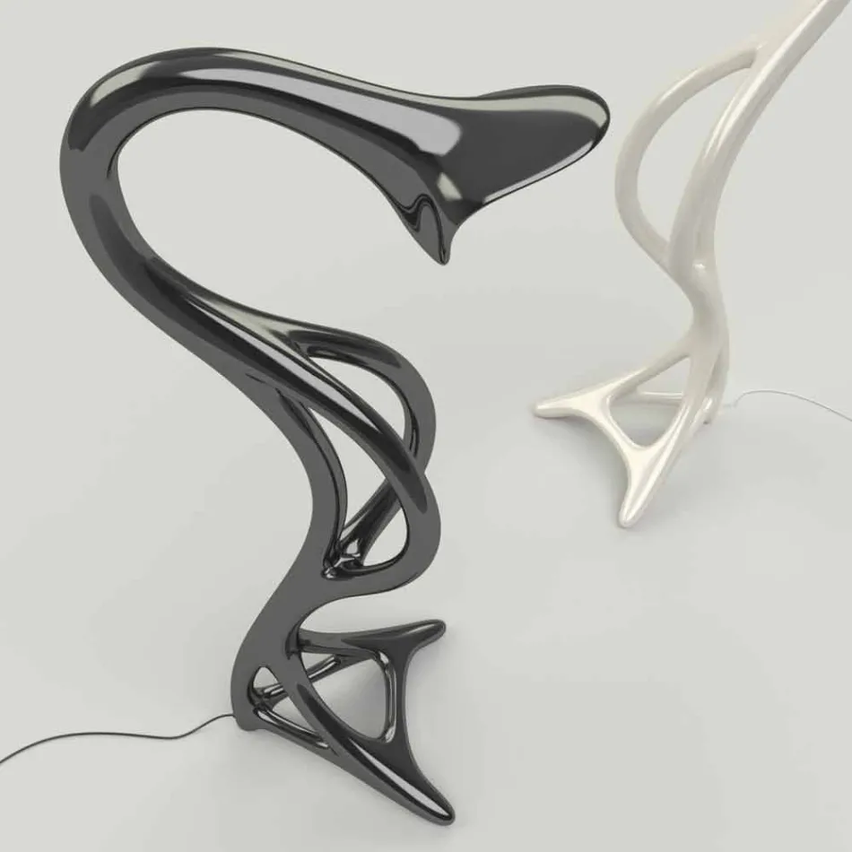 Lampada da terra design moderno Drago made in Italy 
 Viadurini