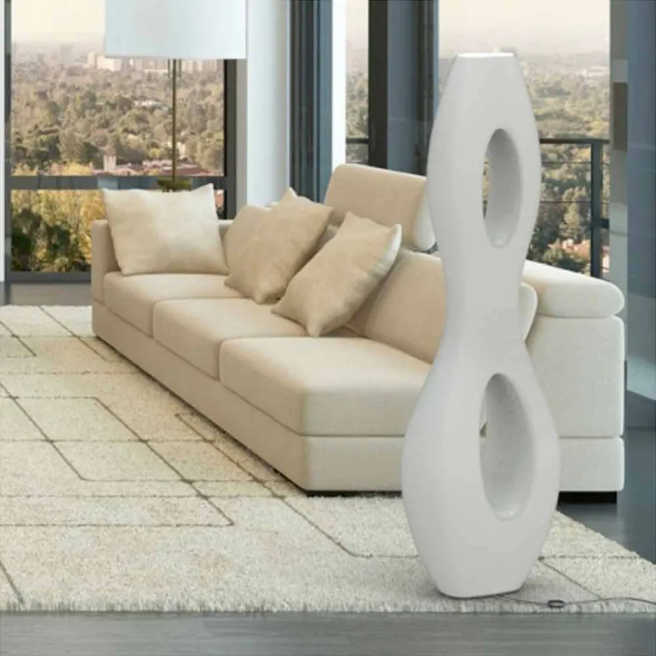 Lampada da Terra Design Moderno Infinity Made in Italy Viadurini