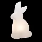 Lampada da Terra di Design, Coniglio Bianco da Interni ed Esterni - Conigliostar Viadurini