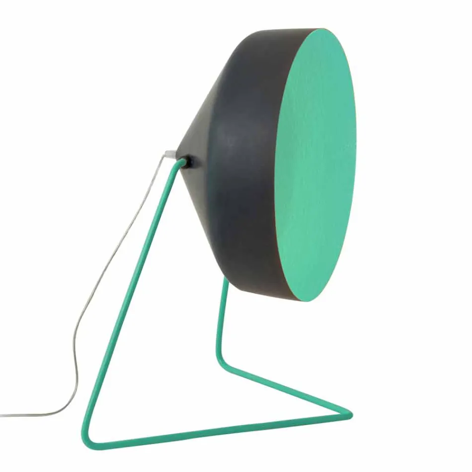 Lampada da terra di design In-es.artdesign Cyrcus F Lavagna in resina Viadurini