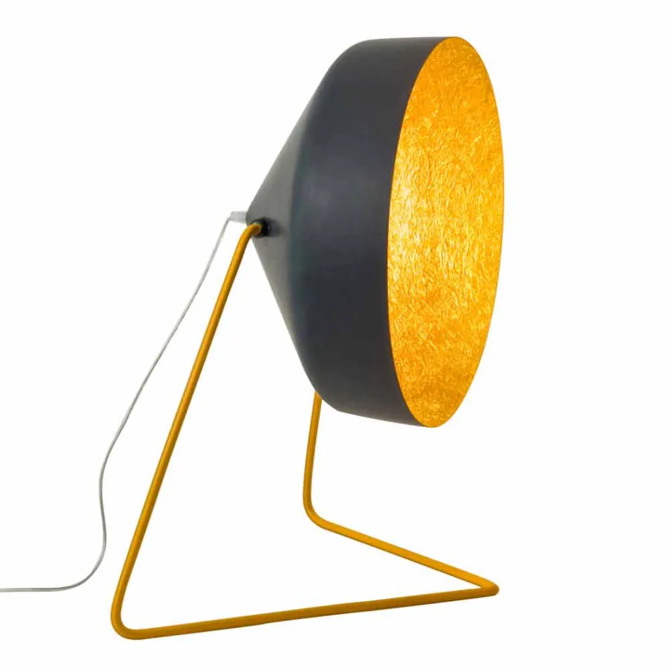 Lampada da terra di design In-es.artdesign Cyrcus F Lavagna in resina Viadurini