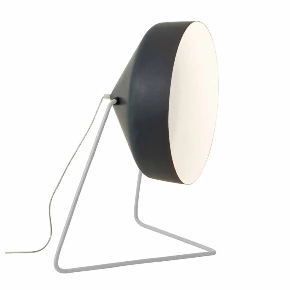 Lampada da terra di design In-es.artdesign Cyrcus F Lavagna in resina Viadurini