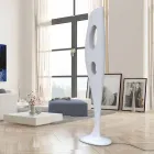 Lampada da terra di design moderno prodotta in Italia, Sinnai Viadurini