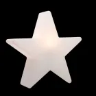 Lampada da Terra Forma a Stella Bianco o Rosso, Design Moderno - Ringostar Viadurini