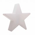 Lampada da Terra Forma a Stella Bianco o Rosso, Design Moderno - Ringostar