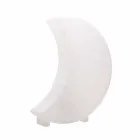 Lampada da Terra Forma di Luna in Plastica di 2 Misure Design Moderno - Lunastar Viadurini