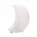 Lampada da Terra a Forma di Luna Design Moderno in Polietilene - Lunastar
