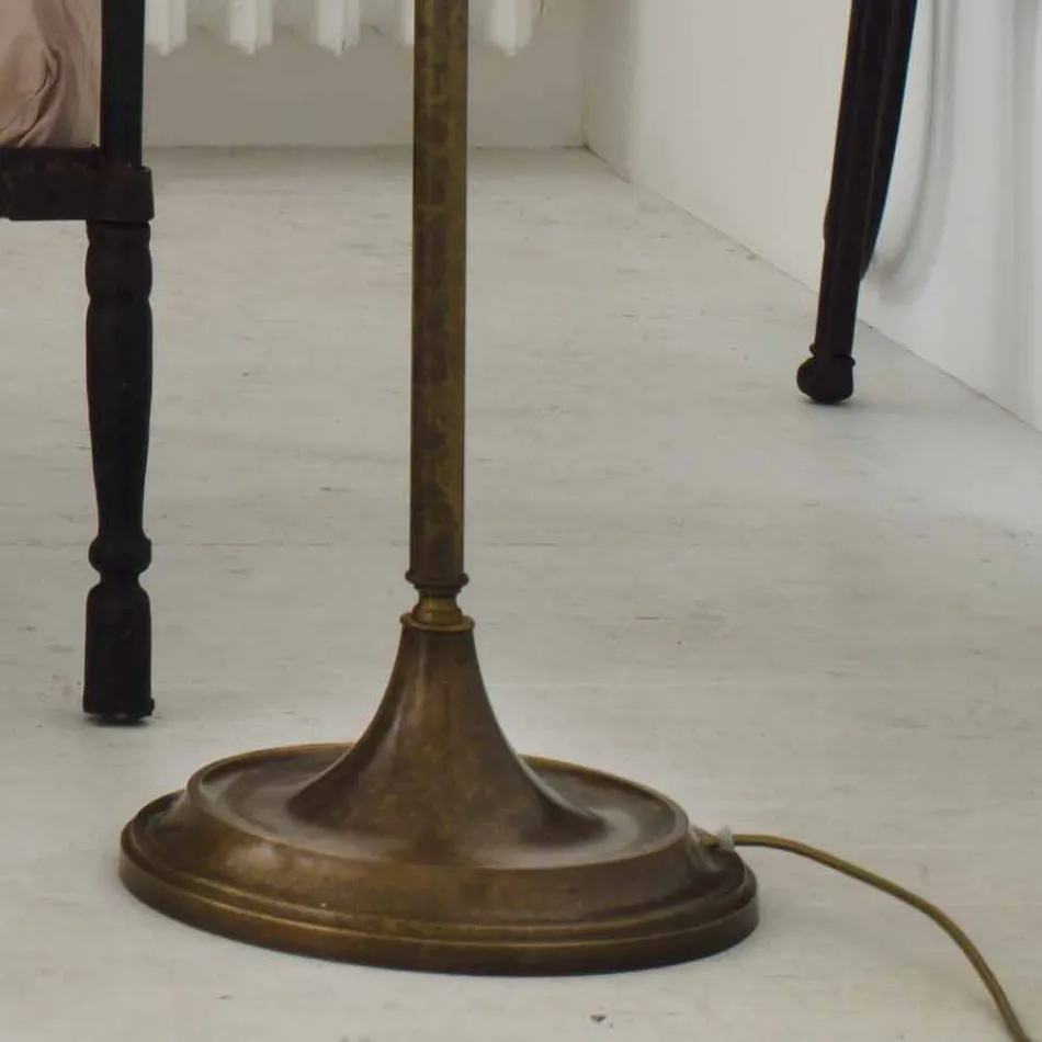 Lampada da terra in ceramica stile liberty Anita Il Fanale Viadurini