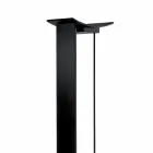 Lampada da Terra in Metallo Laccato con LED Integrato Made in Italy - Indra Viadurini