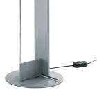 Lampada da Terra in Metallo Laccato con LED Integrato Made in Italy - Indra Viadurini