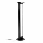 Lampada da Terra in Metallo Laccato con LED Integrato Made in Italy - Indra Viadurini