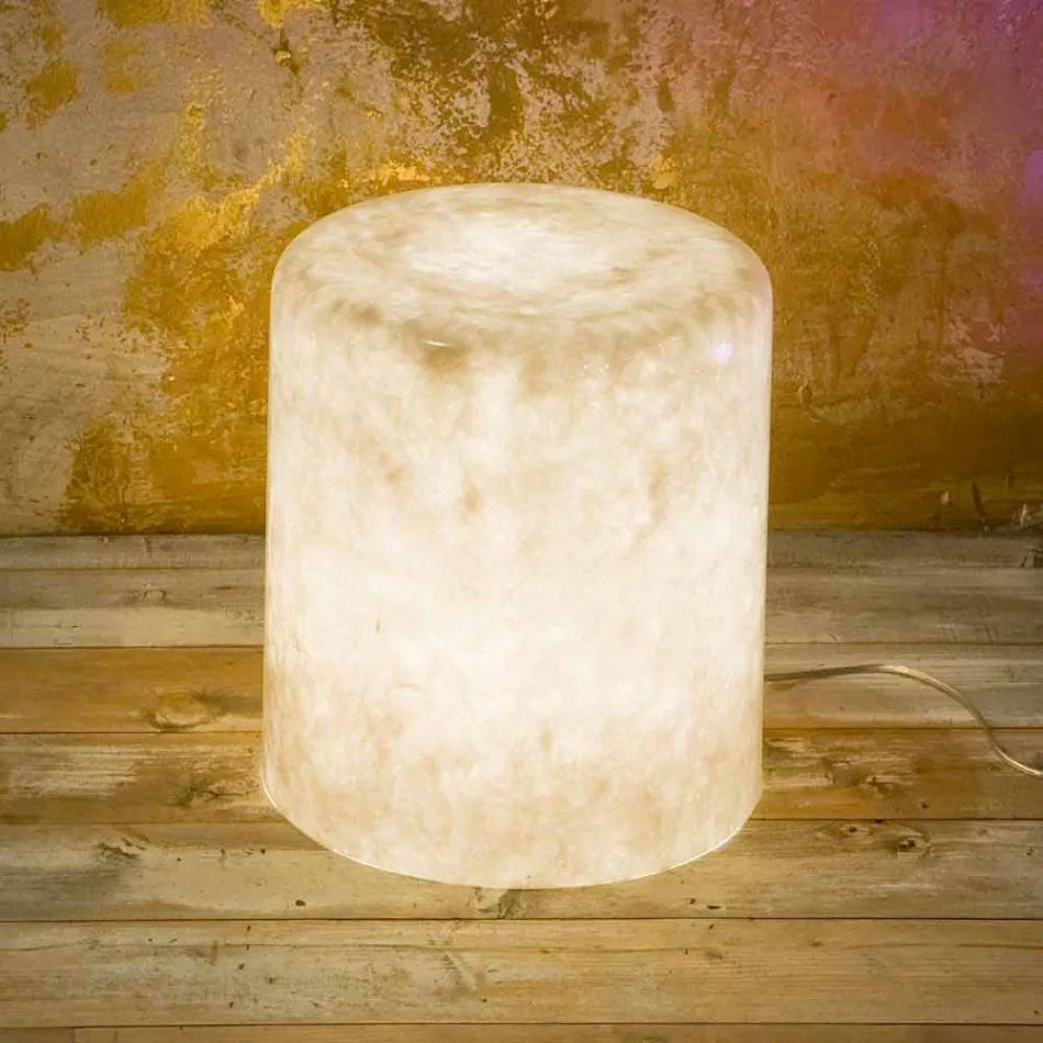 Lampada da terra in nebulite In-es.artdesign Bin F Nebula di design Viadurini