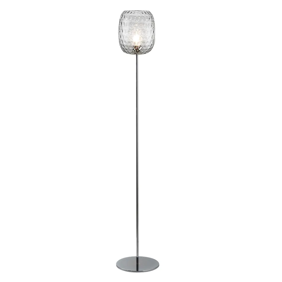 Lampada da Terra in Vetro di Venezia Soffiato a Mano 30 cm - Cloe Balloton Viadurini