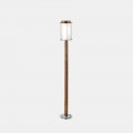 Lampione da Esterno Alto in Ottone e Vetro Made in Italy - Loggia by Il Fanale
