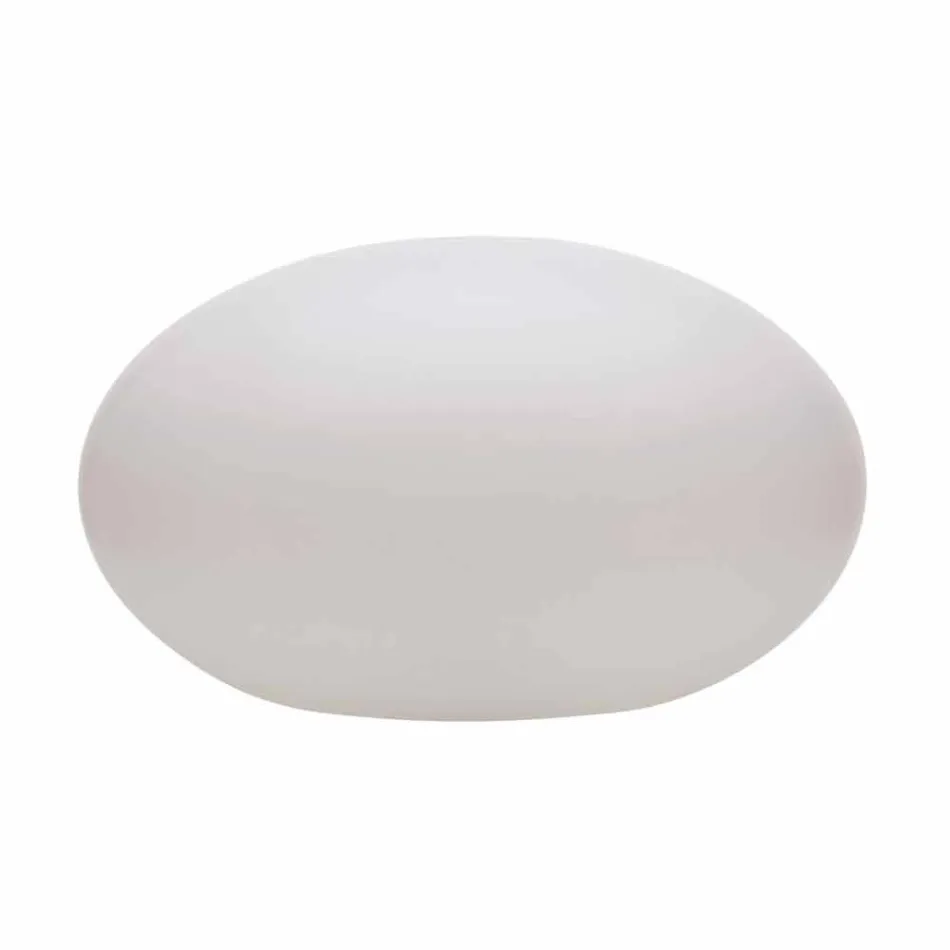 Lampada da Terra Led, Solare o E27 di Design Ovale Moderno Colorato - Uovostar Viadurini