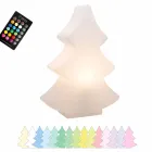 Lampada da Terra Led, Solare o E27 in Plastica Design di Natale - Alberostar Viadurini