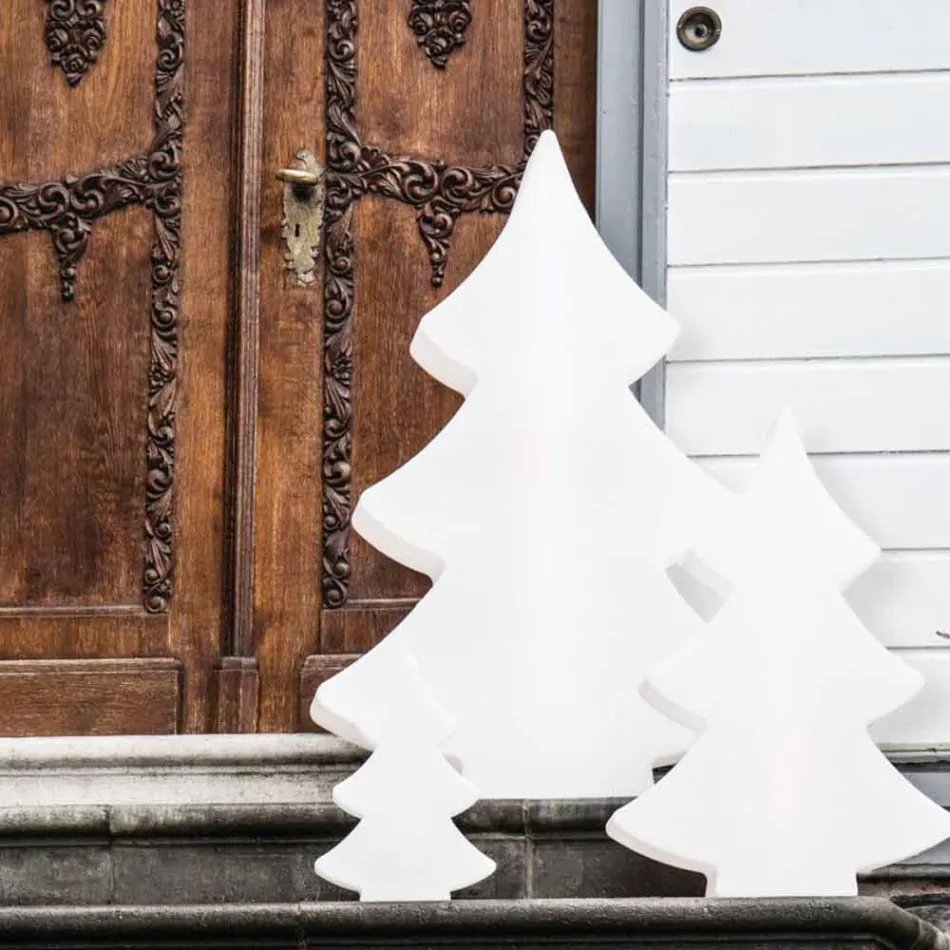 Lampada da Terra Led, Solare o E27 in Plastica Design di Natale - Alberostar Viadurini