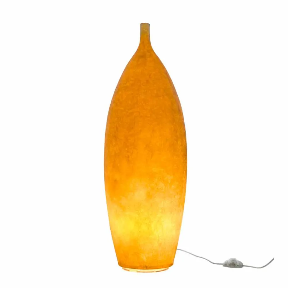 Lampada da terra moderna in nebulite In-es.artdesign Tank 2 H92cm Viadurini
