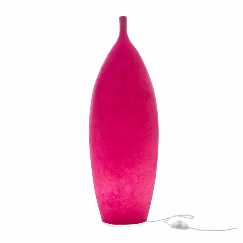 Lampada da terra moderna in nebulite In-es.artdesign Tank 2 H92cm Viadurini