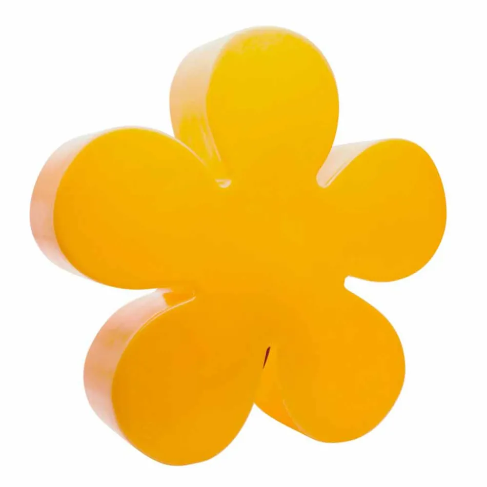 Lampada da Terra o Tavolo Design Solare Moderno a Fiore Colorato - Fiorestar Viadurini