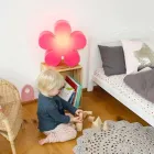 Lampada da Terra o Tavolo Design Solare Moderno a Fiore Colorato - Fiorestar Viadurini