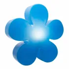 Lampada da Terra o Tavolo Design Solare Moderno a Fiore Colorato - Fiorestar Viadurini